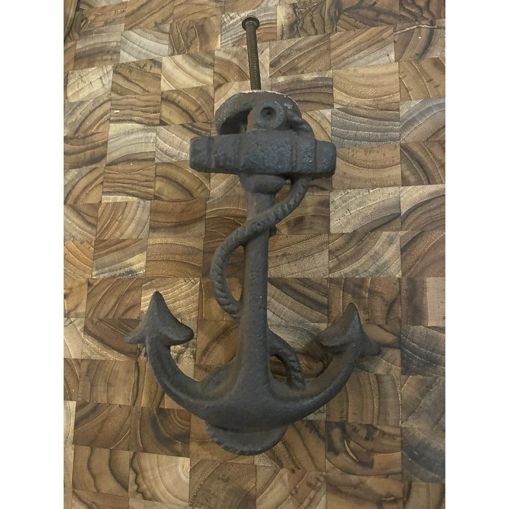 Vintage‎ Solid Cast Iron Anchor Nautical Door Knock